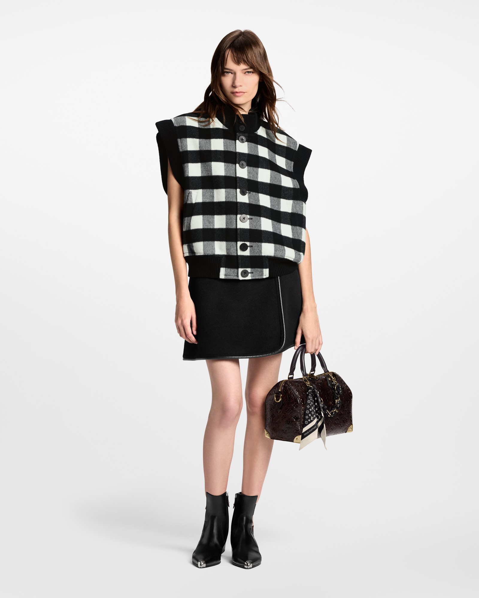 バッグチャーム＆フォンストラップ・モノグラム シルエット S00｜ルイ